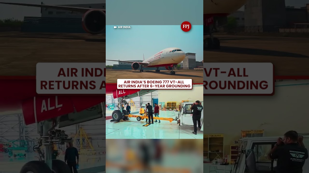 Air India&rsquo;s Boeing 777 VT ALL Returns After 6 Year Grounding