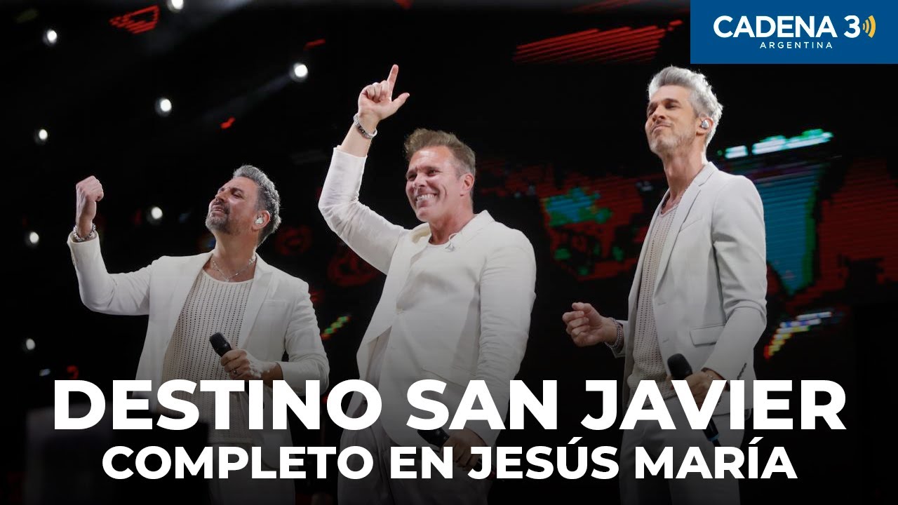 DESTINO SAN JAVIER - Recital COMPLETO en JESÚS MARÍA 2025 | Cadena 3 Argentina