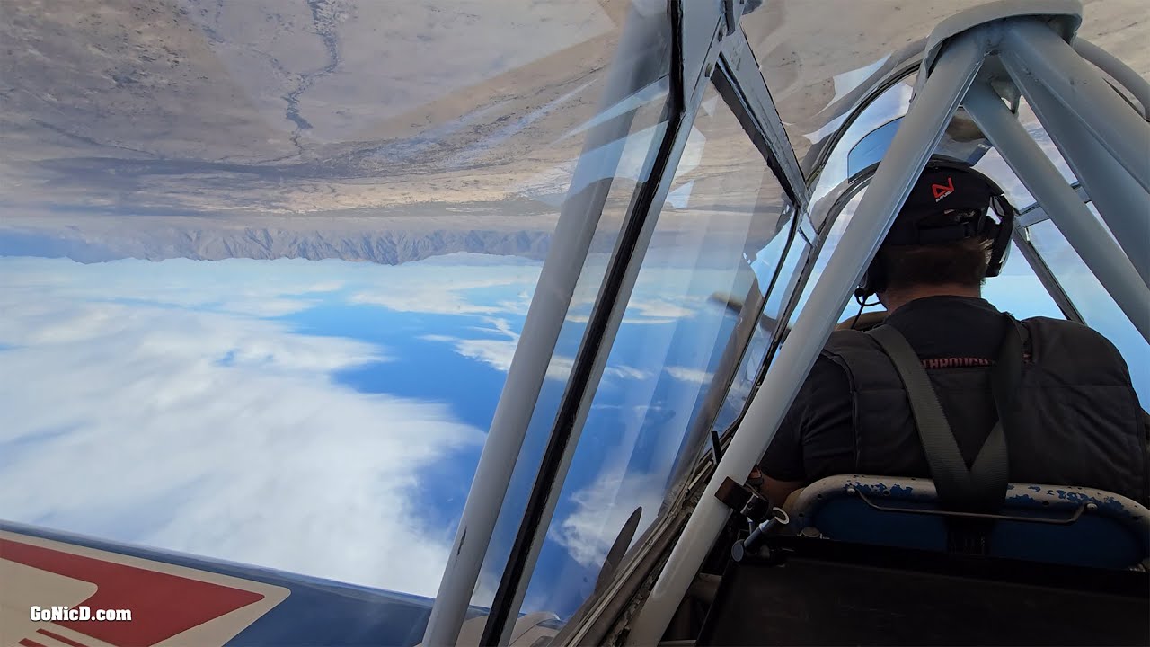 T-6 WWII-era Trainer flight