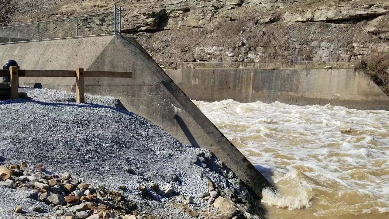 First look at Wills creek dam