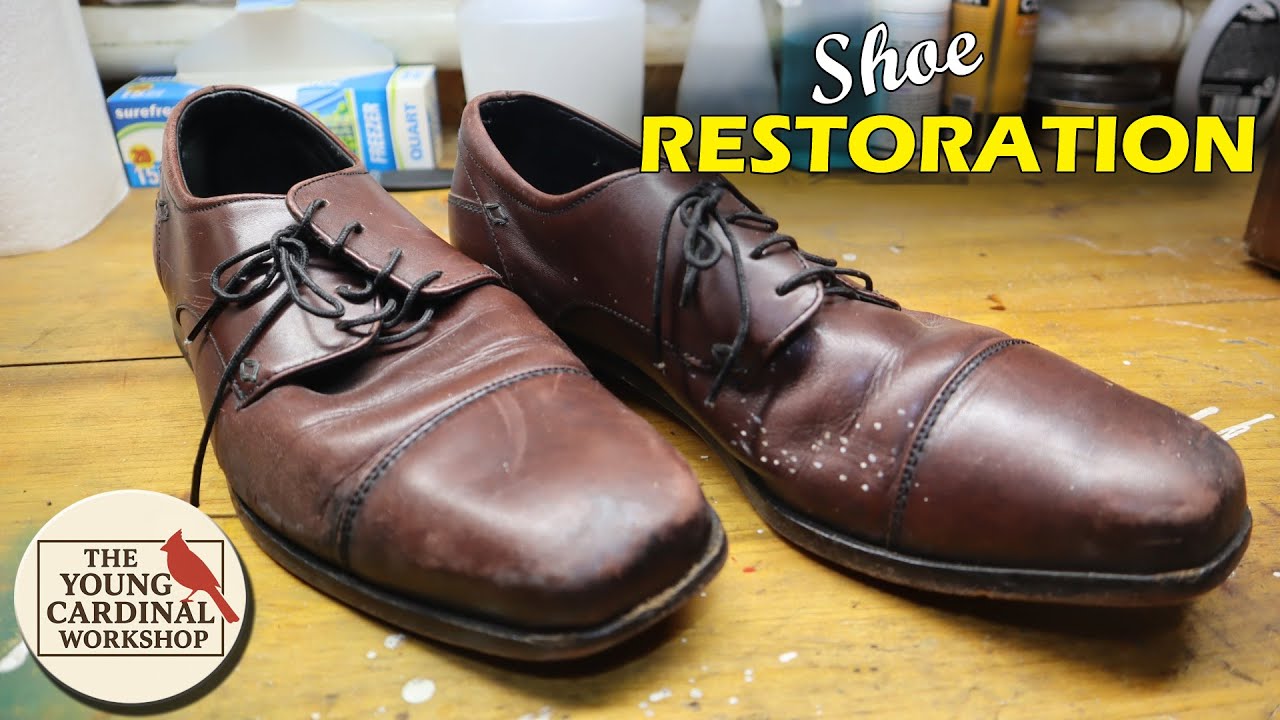 Restoring an Abused Pair of Florsheim Dress Shoes