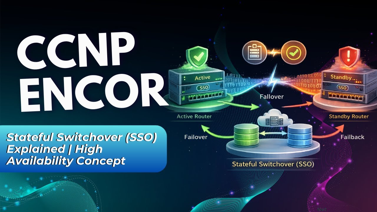 Stateful Switchover (SSO) Explained | High Availability