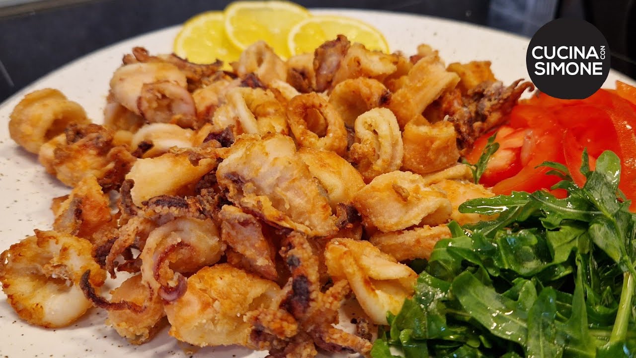 Calamari Fritti con Friggitrice ad aria Aigostar