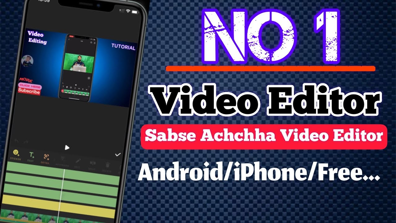 Best Video Editor Full Tutorial in Hindi/Urdu | Professional Editing On Android/iphone Mobile