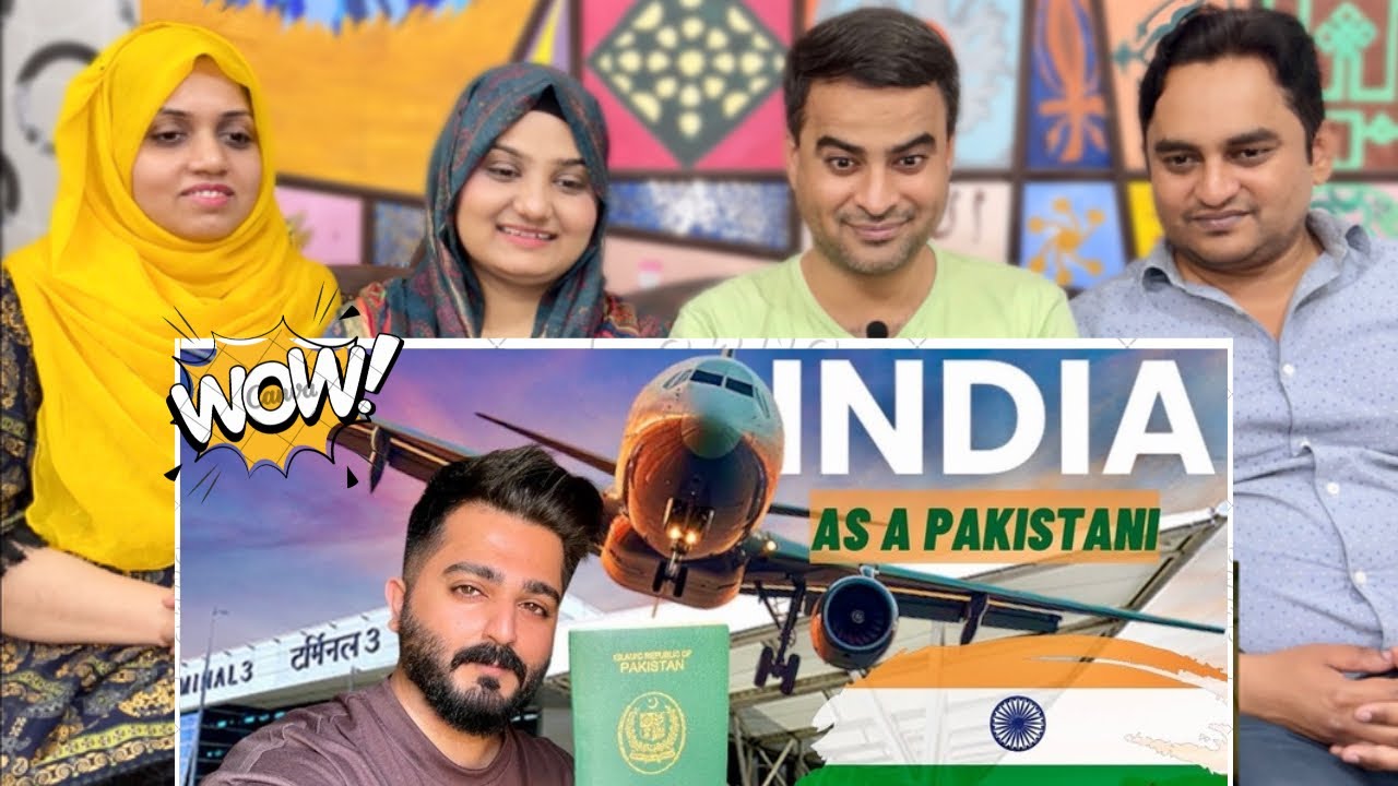 Pakistani 🇵🇰 Reaches INDIA 🇮🇳 A DREAM COMES TRUE! | Nouman Speaks | Amber Rizwan Reaction!!