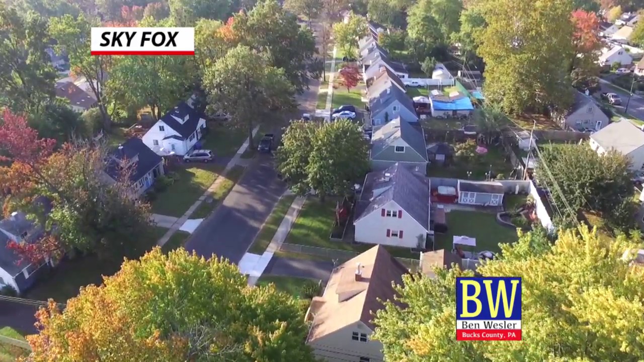Flying over Morrisville Pa Where i live