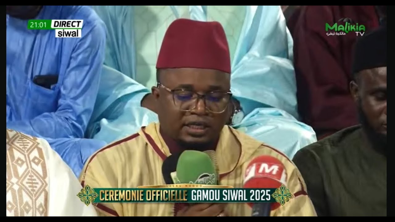 🔴[ DIRECT ] CÉRÉMONIE OFFICIELLE GAMOU SIWEUL 2025 l JEUDI 11 SEPT 2025