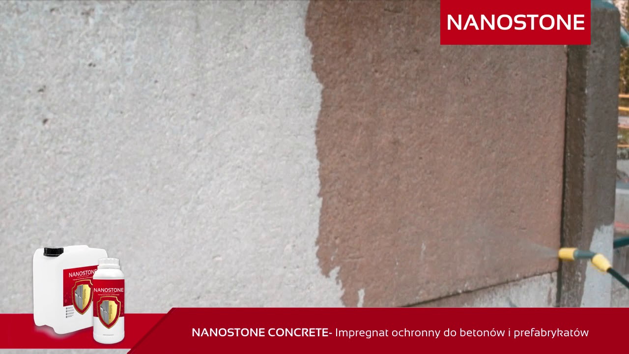 NANOBAUER CONCRETE - hydrofobowy impregnat ochronny do beton&oacute;w i prefabrykat&oacute;w