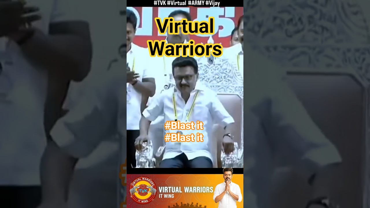 TVK Vijay Latest Speech warriors changed to To DMK Stalin Thambi Kela erangu.. #tvk #dmk #vijay