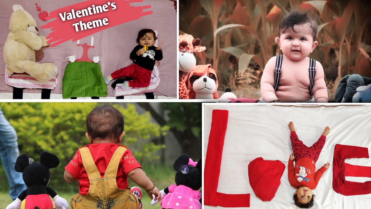 Valentine Day | Rose Day | Teddy Day | Chocolate Day | Hug Day | Love Theme | baby photography