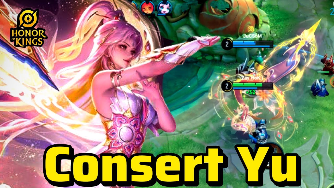HOK: CONSERT YU 'Wish of Abundance' SKIN GAMEPLAY | HONOR OF KINGS | ZAY HOK 