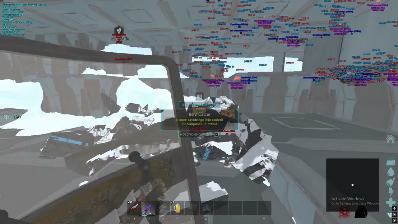 Meshing Gang Gang Admin Room For Caps Of Dupe | Ark Survival Ascended Official FT. King