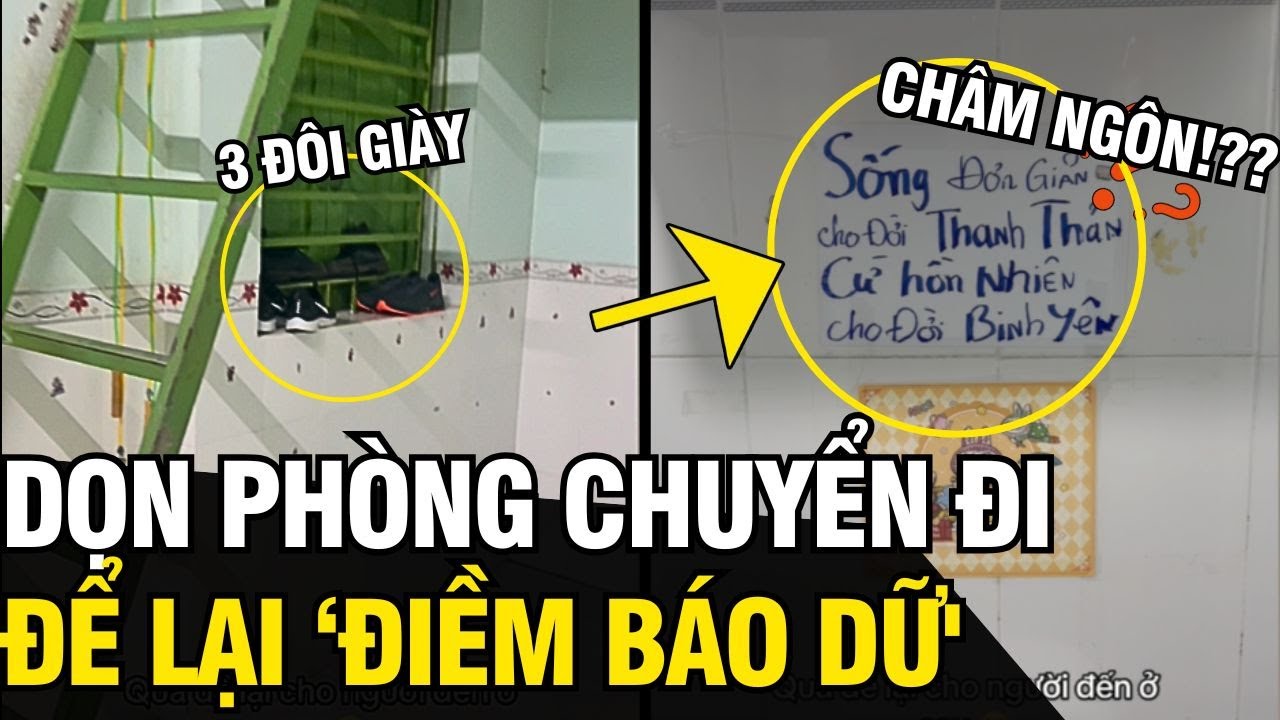 Thanh niên dọn phòng ĐỂ LẠI QUÀ cho người đến sau nhưng không ngờ là ĐIỀM BÁO DỮ | Tin Ngắn 3 Phút