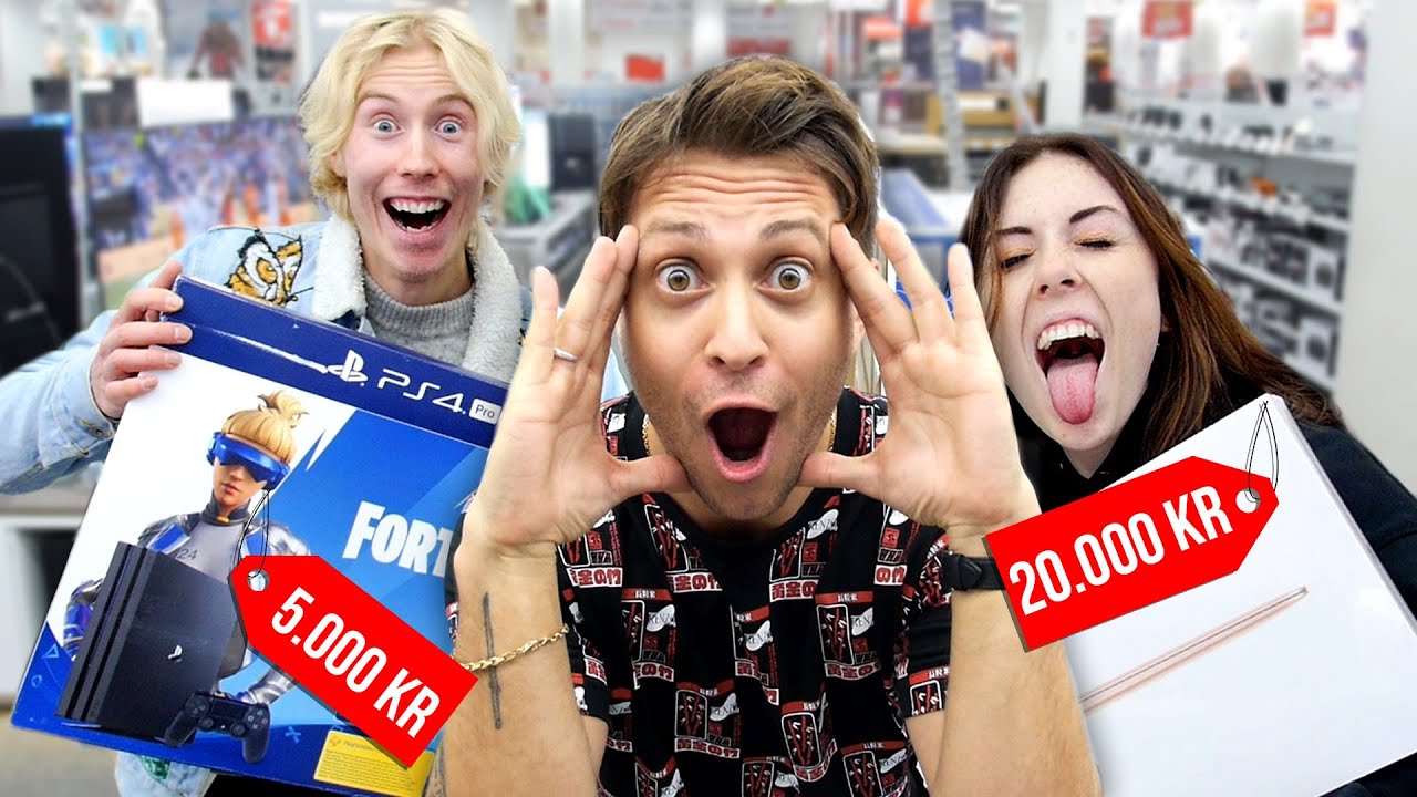 GER MINA VÄNNER 40 000 KR ATT HANDLA FÖR!!