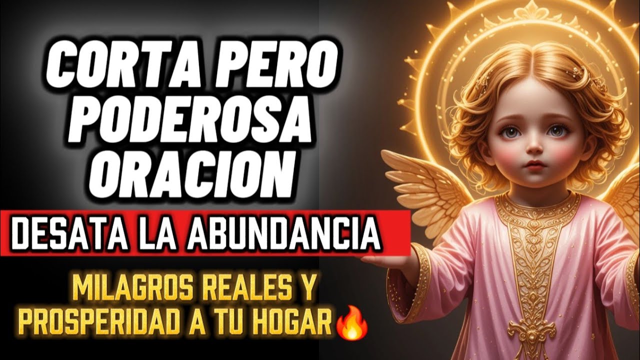 🔥RIQUEZA, BENDICIÓN y VICTORIA FAMILIAR | El Divino Niño Jesús ABRE las PUERTAS de la RIQUEZA