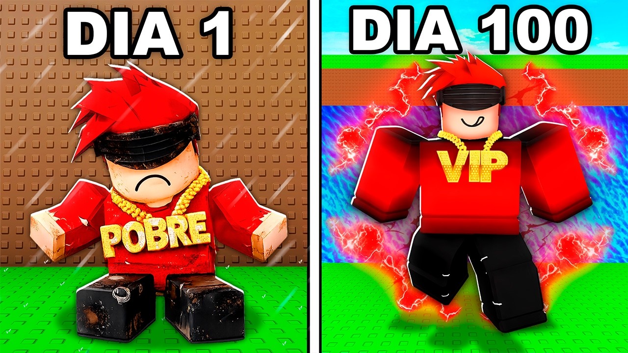 Sobreviv&iacute; 100 DIAS como el DUE&Ntilde;O de Tsunami Brainrot