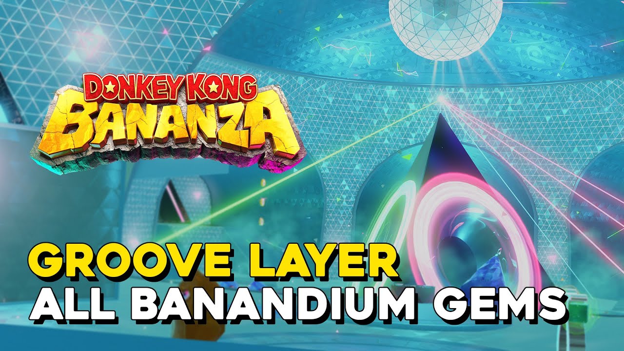 Donkey Kong Bananza Groove Layer All Banandium Gem Locations