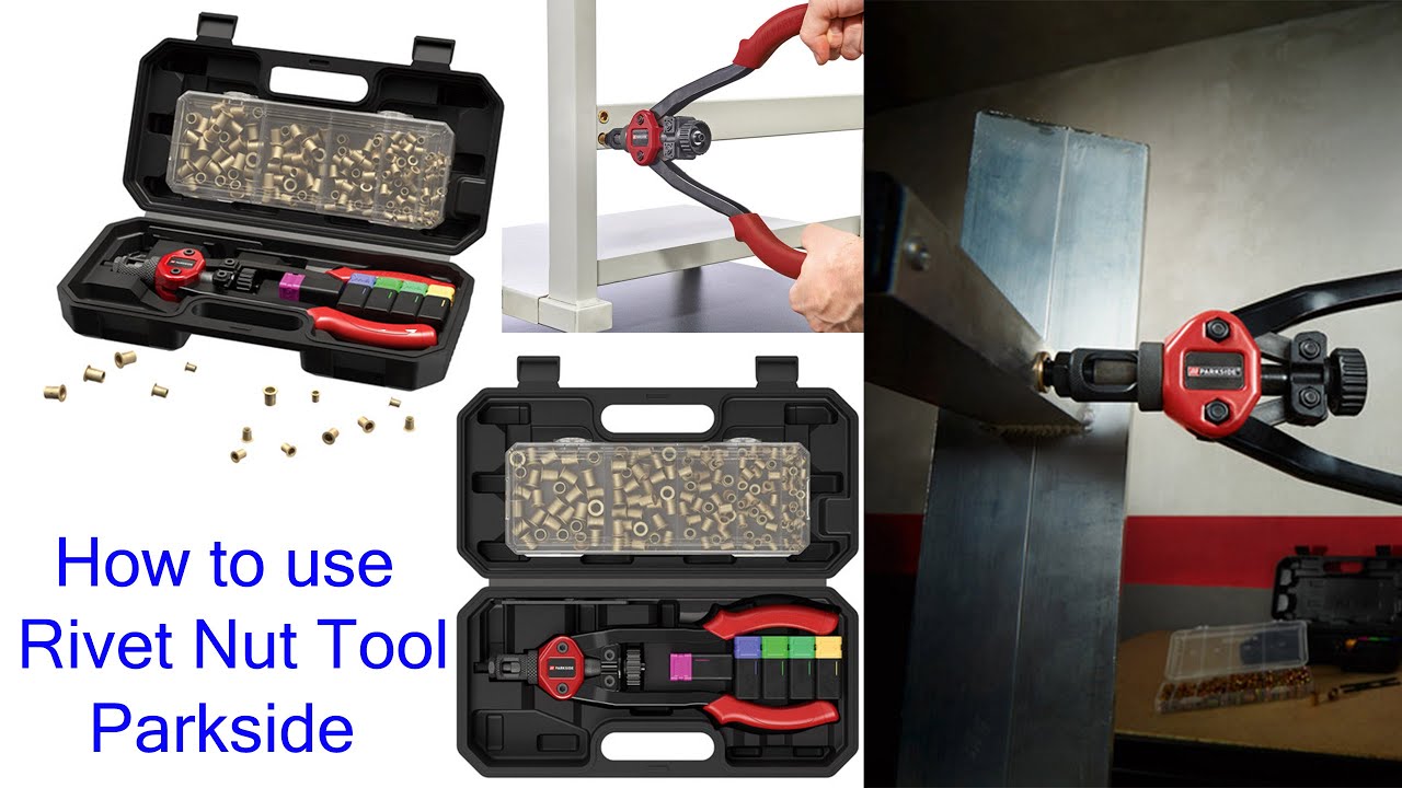 Parkside Rivet Nut Tool How To Use