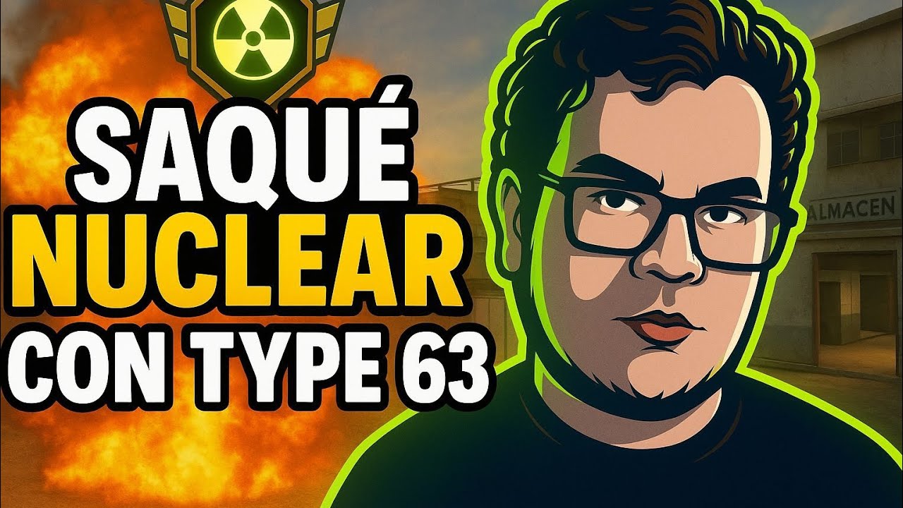 Saco NUKE en esta PARTIDA con esta CLASE de la TYPE 63 | COD Mobile