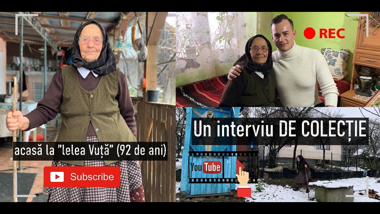 Un interviu DE COLECȚIE: acasă la ”lelea Vuță” - VARVARA MOLDOVAN (92 de ani) - din VISUIA, jud. BN🆕