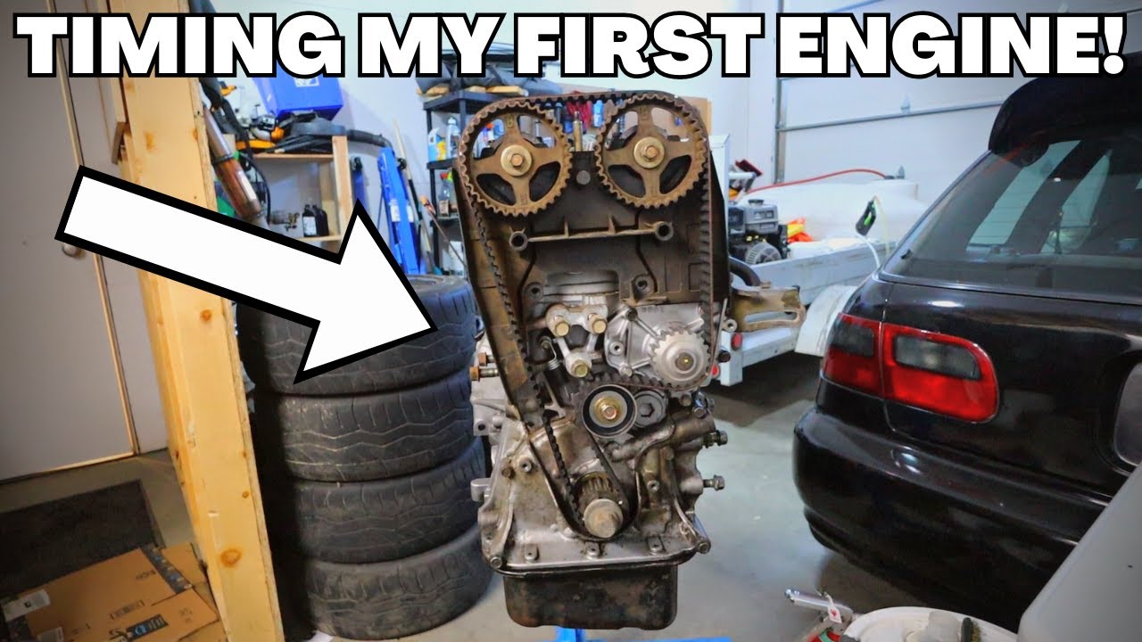 REPLACING MY B SERIES TIMING BELT!