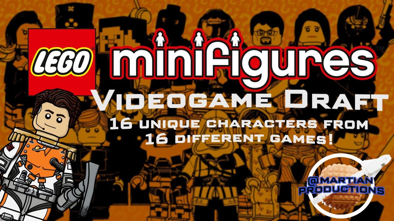 Lego Videogame Minifigures - CMF Draft! (Fortnite, Overwatch & More!)