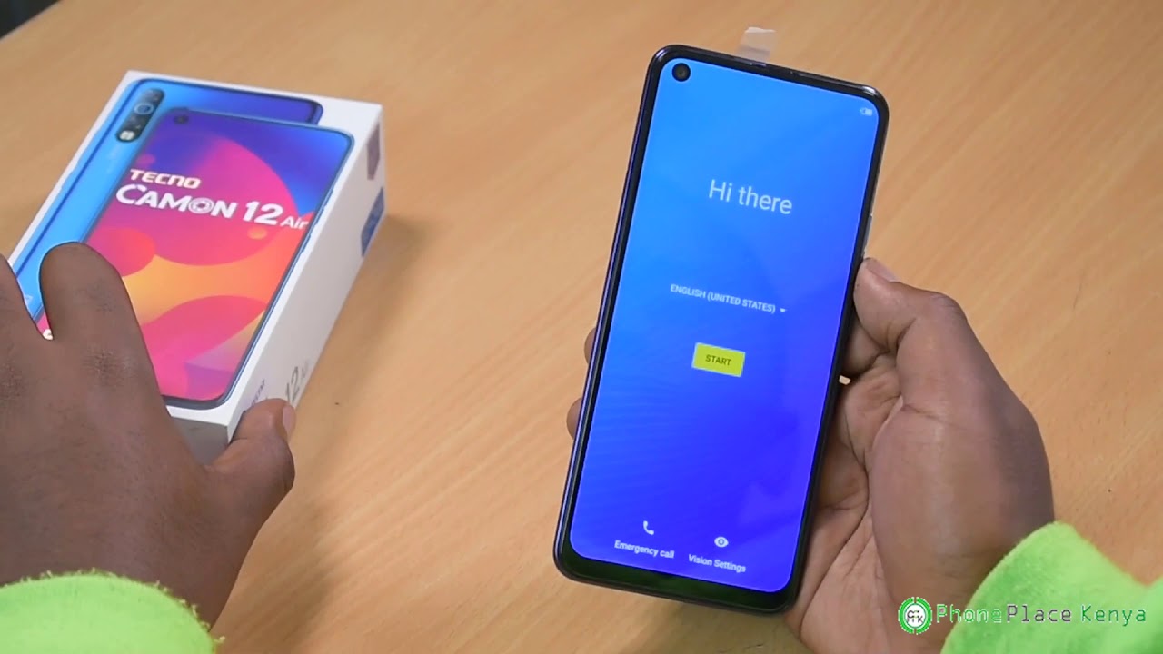 Tecno Camon 12 Air unboxing