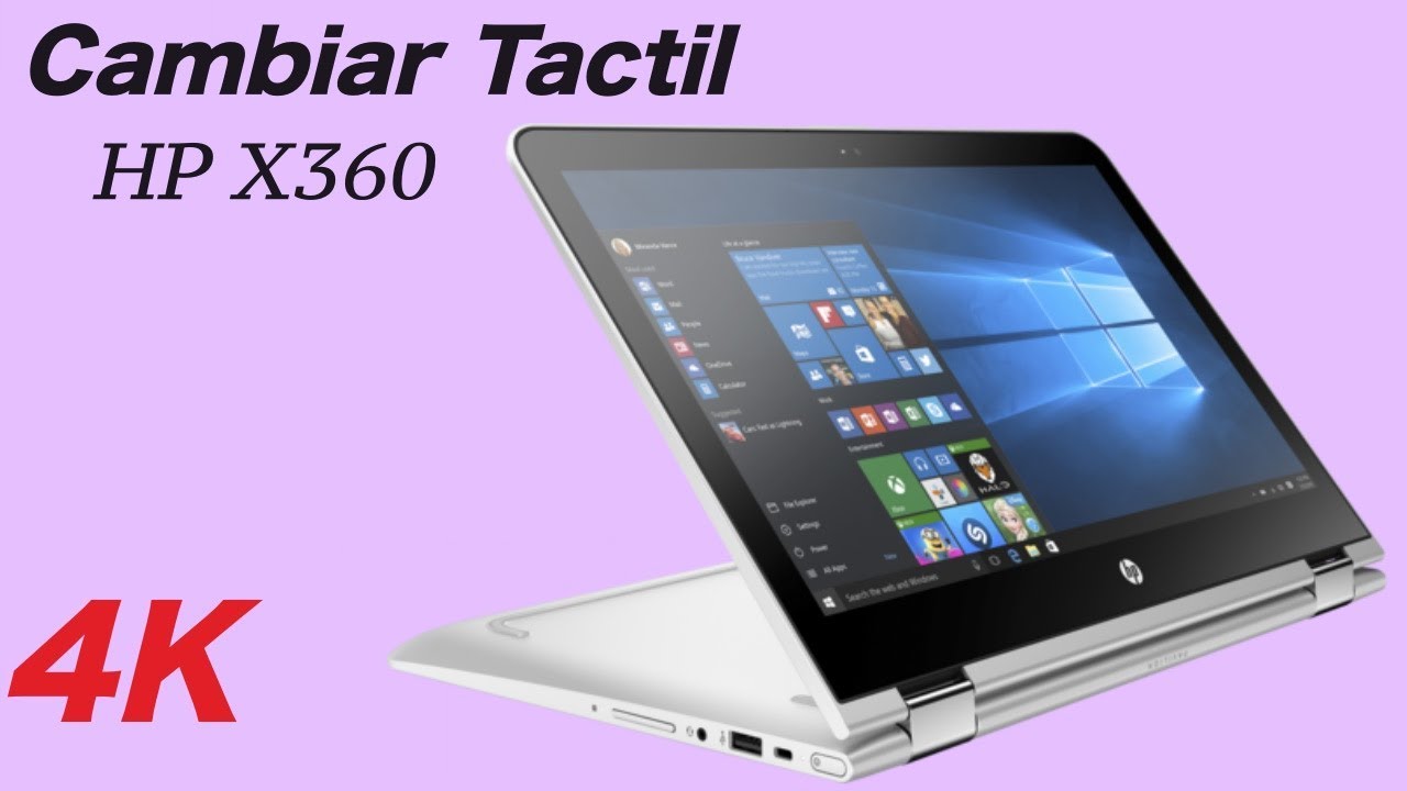 Cambiar Pantalla Tactil HP X360 3168 ngw