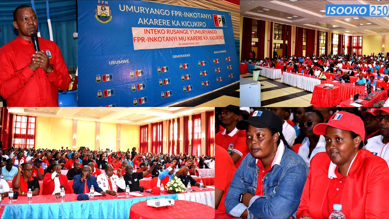 Mutsinzi Antoine yatorewe kuyobora UMURYANGO RPF INKOTANYI mu karere ka  KICUKIRO ku majwi 93.8%