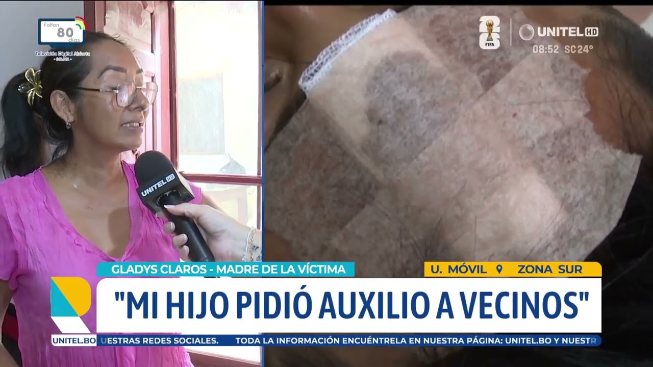 Madre de hombre atacado con un machete cuestiona que la pareja no está aprehendida
