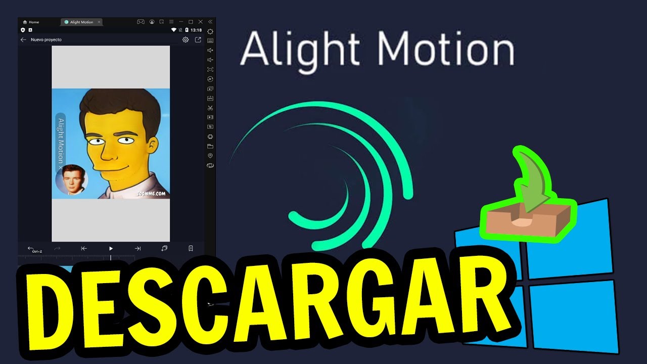 📥 Cómo DESCARGAR [ Alight Motion ] para PC ▶ Instalar en Windows 10, 7 y 8 Usitility2