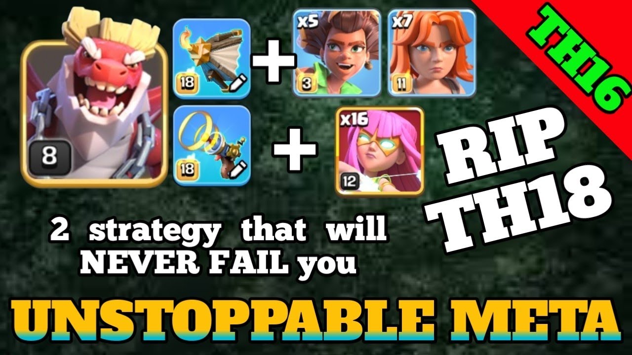 Best Th16 vs Th18: These 2 strategy will HELP you make TRIPLES vs HIGHER bases (Clash Of Clans)