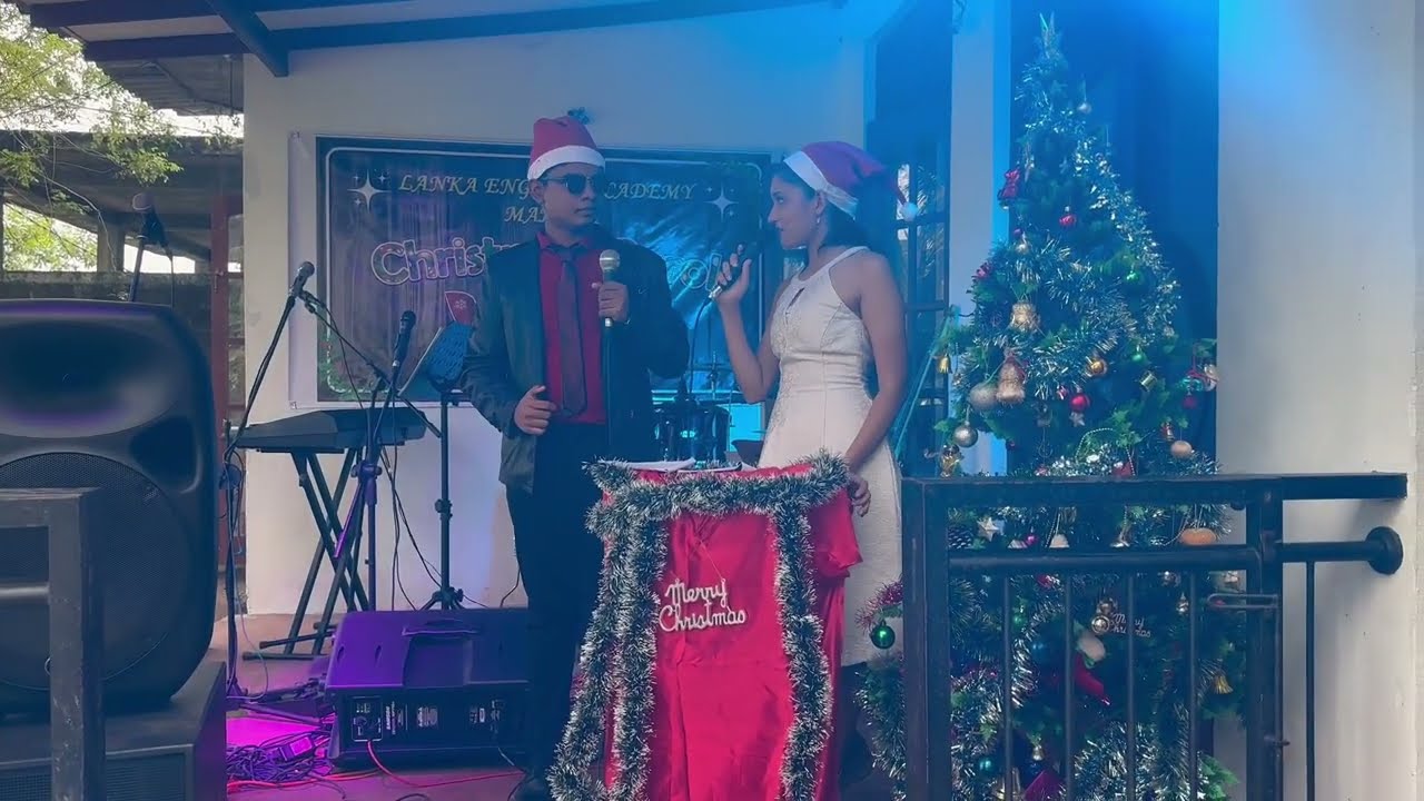 Welcome Speech | Christmas Carol Sajje 2023 | Lanka English Academy - Mahara