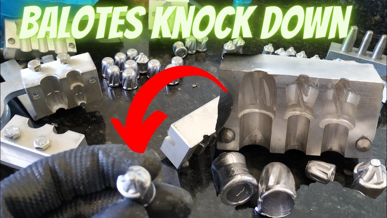 Coquilha para balote knock Down como é feito