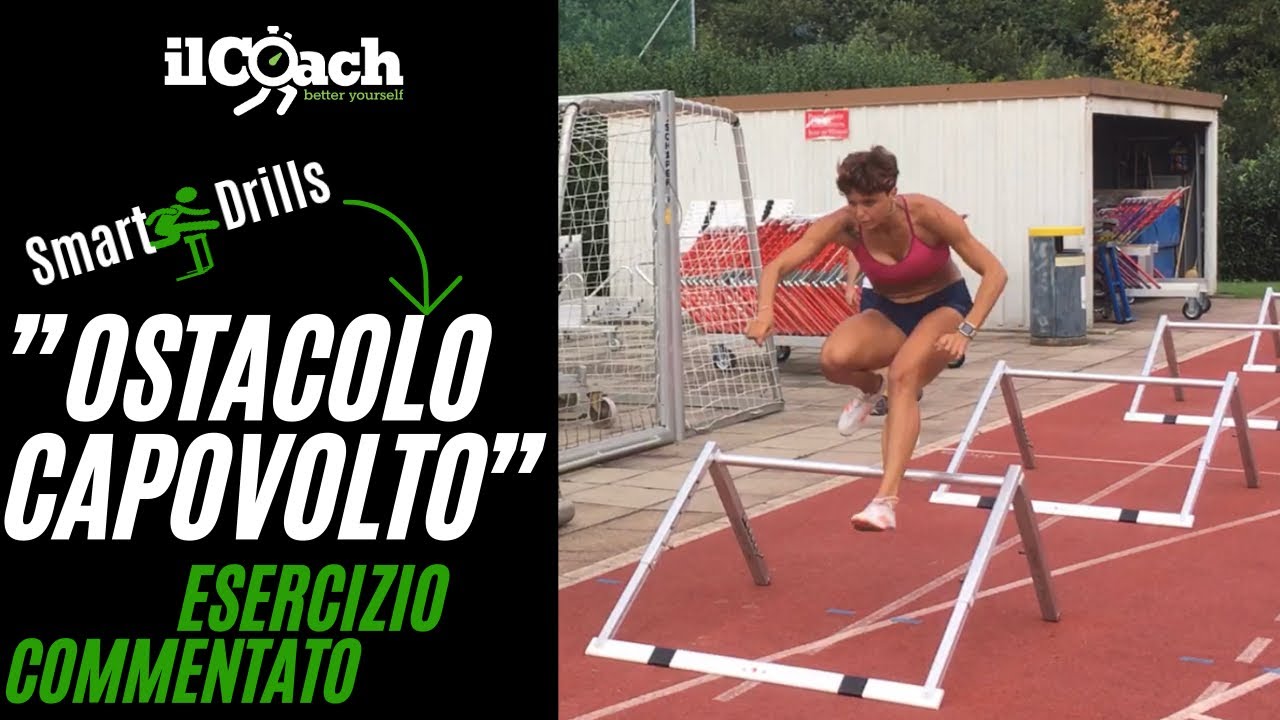 “Ostacolo capovolto”, esercizio per allenare ritmo e compattezza negli ostacolisti! #SmartDrills 02