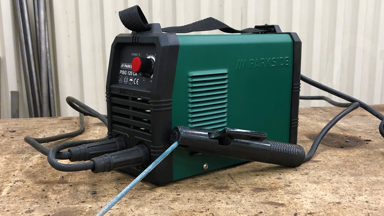 Unboxing and Test Parkside PISG 120 58&euro; Stick Welder