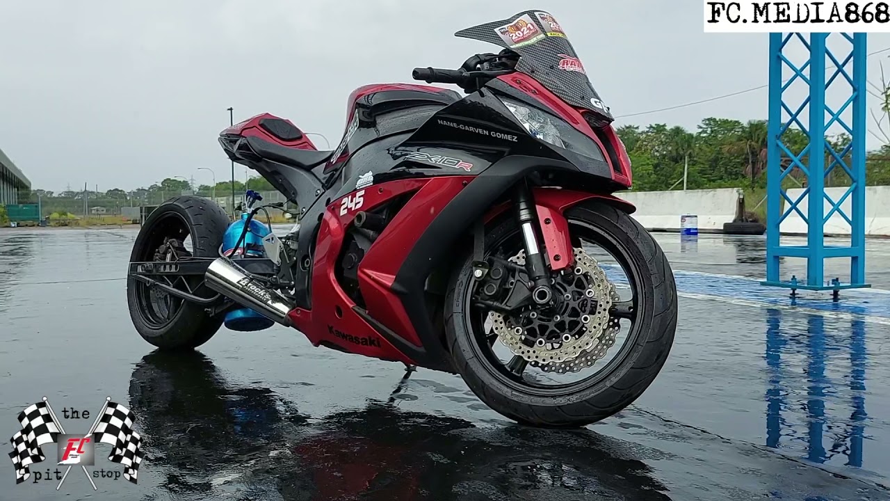 PitStop bike life presents Garvin Gomez and the fastest bike in Trinidad Kawasaki ZX10 R