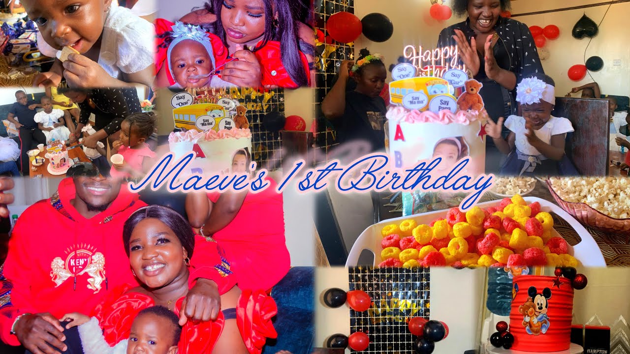 BIRTHDAY VLOG: MAEVE'S 1ST BIRTHDAY PARTY