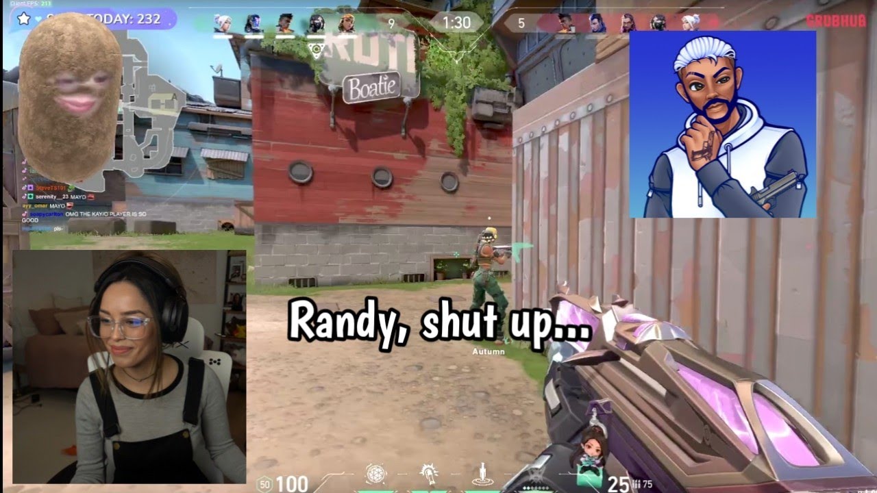 Randy Being Savage | Chang Gang playing valorant