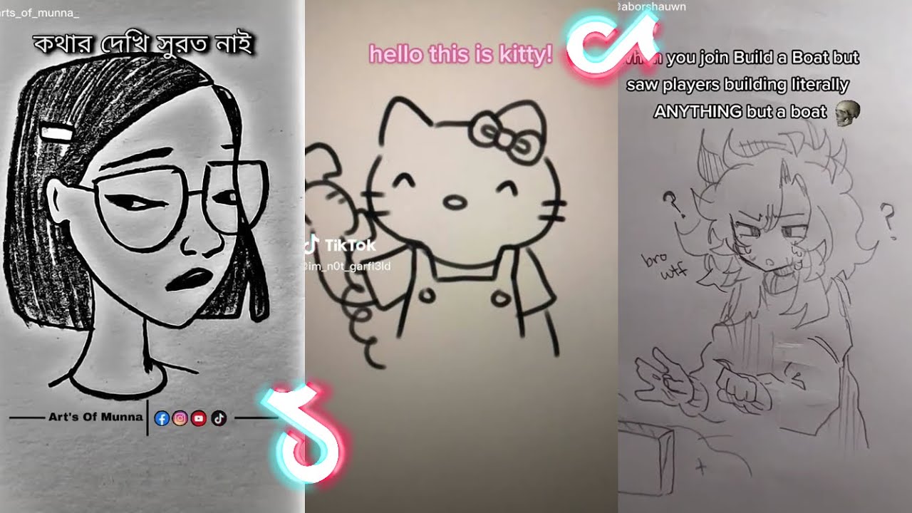 Random Funny Art TikToks - New Compilation #31