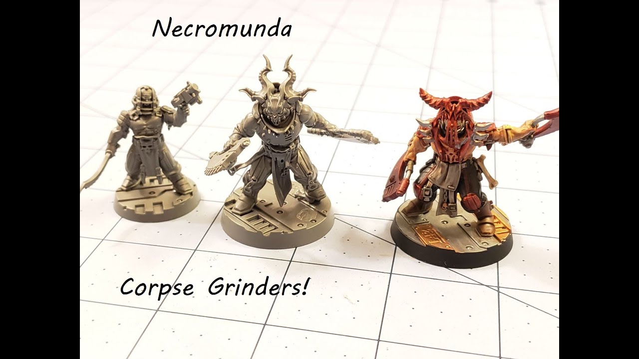 Necromunda: The Corpse Grinders unboxed and built!