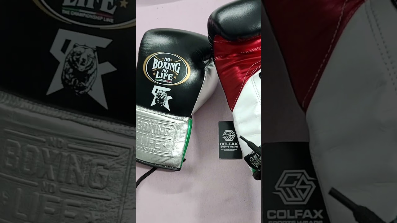 New Color No Boxing No Life Boxing Gloves Made With Shiny Leather #boxing #noboxingnolife #muaythai