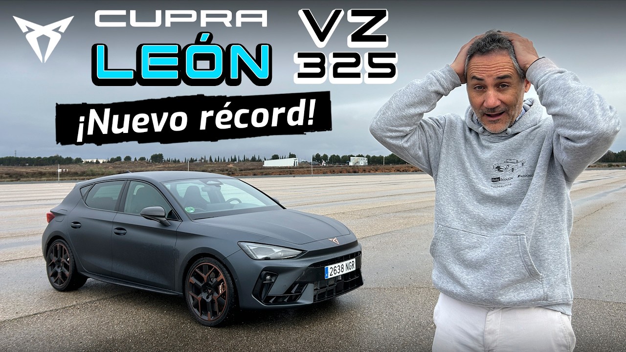 RÉCORD en el INTA: Probamos el nuevoCupra León VZ 325 CV
