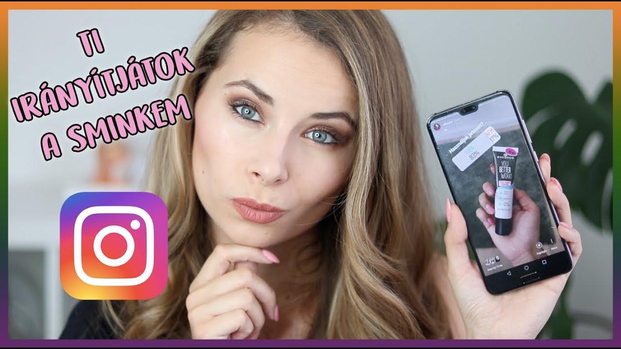 INSTAGRAMON irányítottátok a sminkem | Viszkok Fruzsi