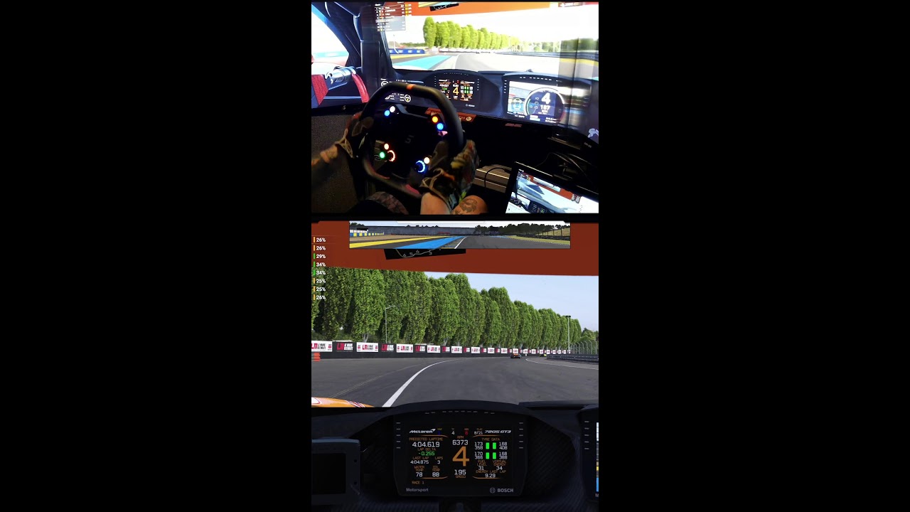 SORPASSI AL LIMITE!🔥 Le Mans Ultimate Multiplayer🏁 (Portrait)