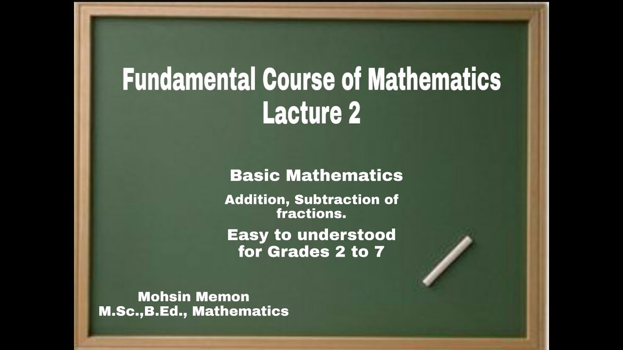 basic maths for beginners in Hindi,Fundamental Course Of Mathematics Lecture 2 For Basic mathematics