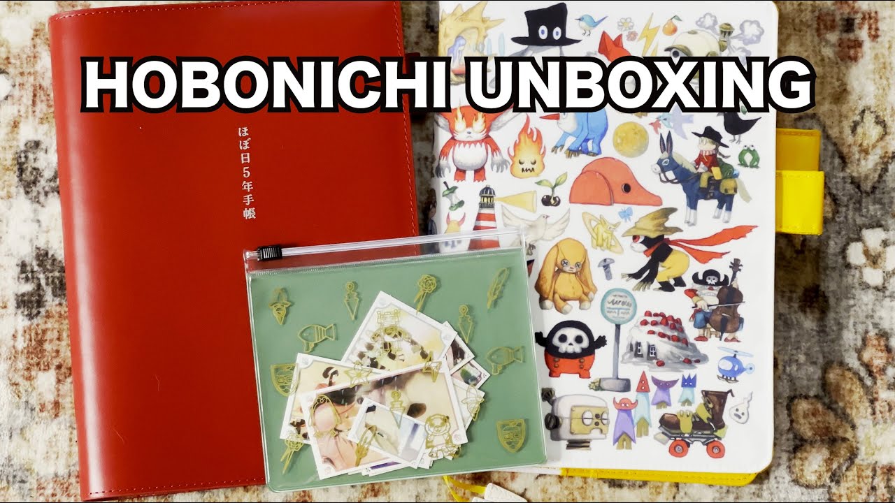 Unboxing Annie's Hobonichi Order!