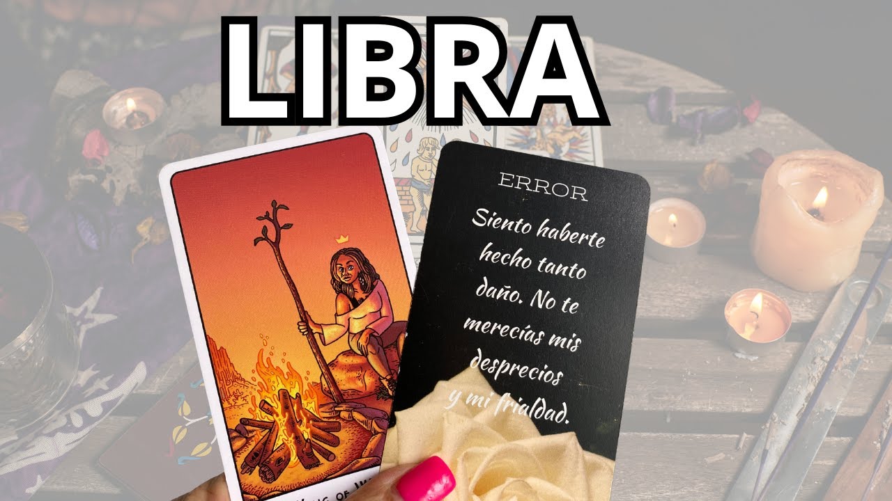 LIBRA! En este momento, ya no soporto estar lejos de ti. Extraño todo de ti.