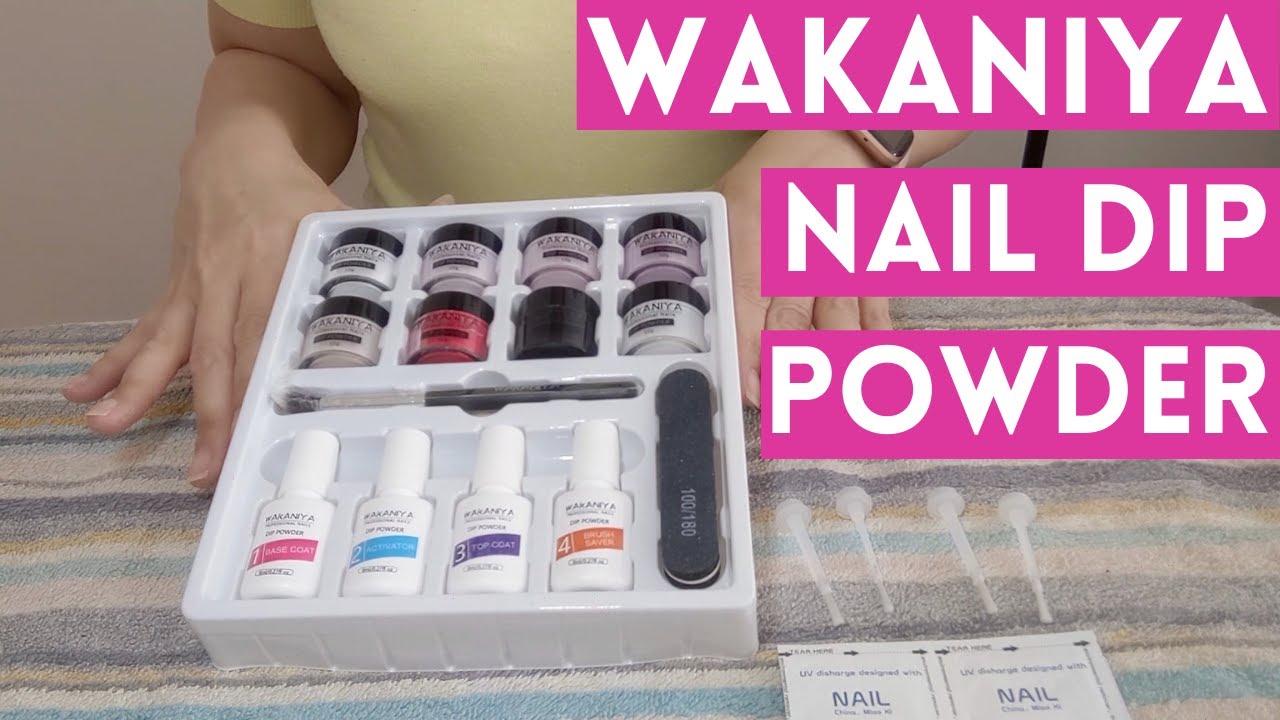 WAKANIYA Nail Dip Powder - Review