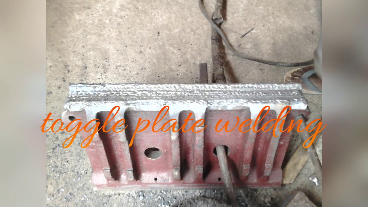 PITMAN and TOGGLE PLATE reconditioning job, RESTORATION JOB